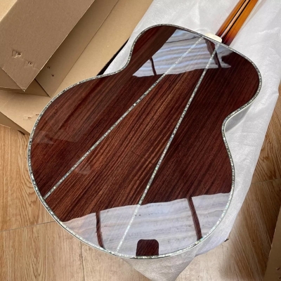 Custom Gibson Style Crown Monarch Type Sunburst Color SJ200 ALL Solid Wood Jumbo Acoustic Guitar supplier
