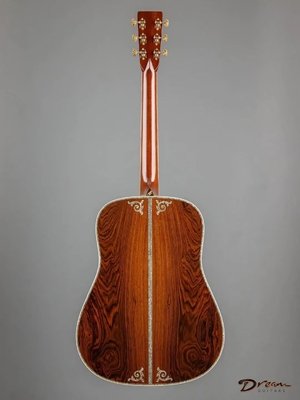 Custom Martin Style D-50 Limited-Edition Dreadnought Acoustic Guitar Natural with Herringbone Binding, Solid Wood Guitar supplier