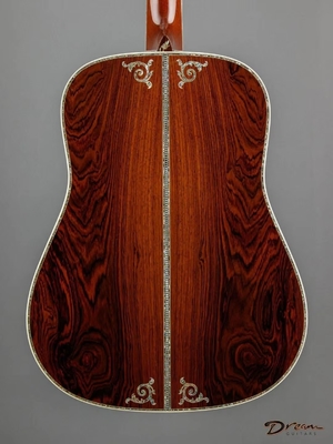 Custom Martin Style D-50 Limited-Edition Dreadnought Acoustic Guitar Natural with Herringbone Binding, Solid Wood Guitar supplier
