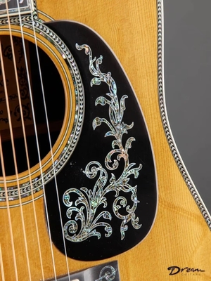 Custom Martin Style D-50 Limited-Edition Dreadnought Acoustic Guitar Natural with Herringbone Binding, Solid Wood Guitar supplier