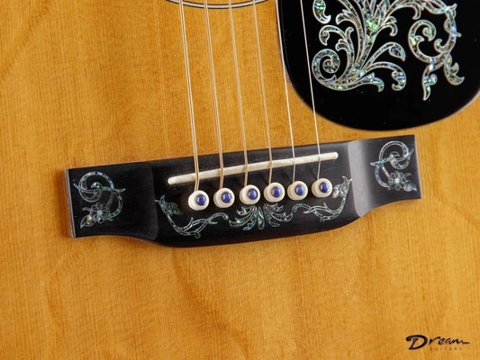 Custom Martin Style D-50 Limited-Edition Dreadnought Acoustic Guitar Natural with Herringbone Binding, Solid Wood Guitar supplier