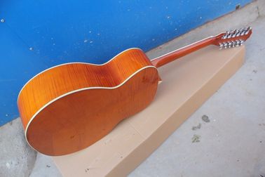 12 strings blond acoustic guitar TY 12 strings 814 acoustic electric guitar round body 814ce guitar supplier