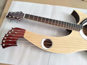 20 Strings Double Neck Acoustic Harp Guitar with EQ supplier