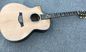 Left handed Cutaway 916 Acoustic guitar,Solid spruce top,Factory Ebony Fretboard Guitar,Abalone inlays OEM Guitar supplier