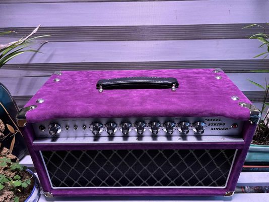 Custom Dumble CLONE Steel String Singer Head 20W 50W 100W with Suede Color, Grand Amplifier SSS Model supplier