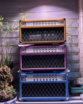 Custom Dumble CLONE Steel String Singer Head 20W 50W 100W with Suede Color, Grand Amplifier SSS Model supplier