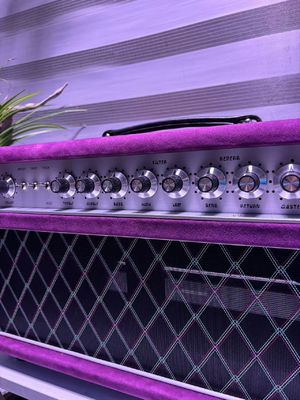 Custom Dumble CLONE Steel String Singer Head 20W 50W 100W with Suede Color, Grand Amplifier SSS Model supplier