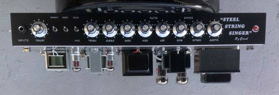 Custom Dumble CLONE Steel String Singer Head 20W 50W 100W with Suede Brown Color, Grand Amplifier SSS Model supplier