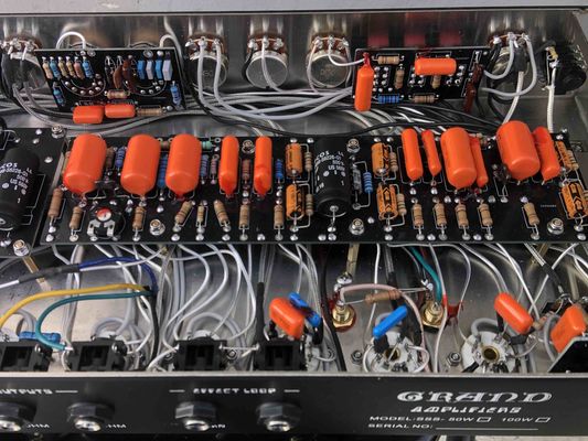 Custom Dumble CLONE Steel String Singer Head 20W 50W 100W with Suede Brown Color, Grand Amplifier SSS Model supplier