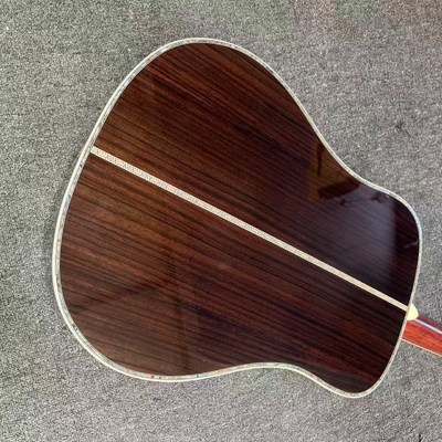 Custom M Style 12 Strings Solid Spruce Top Dreadnought Acoustic Guitar, Customized Logo on Headstock supplier