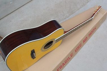 41 Inch Solid Wood Body Acoustic Guitar Sitka Mahogany Back and Side Authorized Grover Machine Heads supplier