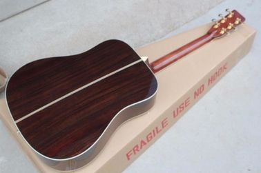 41 Inch Solid Wood Body Acoustic Guitar Sitka Mahogany Back and Side Authorized Grover Machine Heads supplier