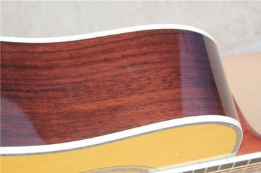 41 Inch Solid Wood Body Acoustic Guitar Sitka Mahogany Back and Side Authorized Grover Machine Heads supplier