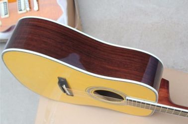 41 Inch Solid Wood Body Acoustic Guitar Sitka Mahogany Back and Side Authorized Grover Machine Heads supplier