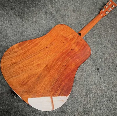 Custom Martin Style Dreadnought D-18AA All Solid KOA Wood Acoustic Guitar, Accept Guitar OEM supplier