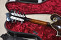 Handmade custom advanced 8 strings QT-F5 mandolin electric guitar with ebony fretboard supplier