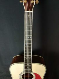 All Solid Spruce Round Body Dreadnaught D42 Acoustic Electric Guitar with Ebony Fingerboard supplier