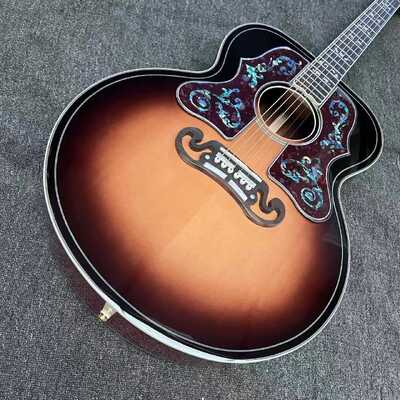 Custom BOB DYLAN GIBSON Style SJ 200 Acoustic Guitar in Sunburst with Cocobolo Back Side supplier