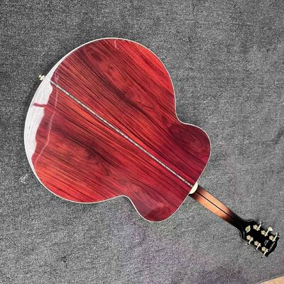 Custom BOB DYLAN GIBSON Style SJ 200 Acoustic Guitar in Sunburst with Cocobolo Back Side supplier