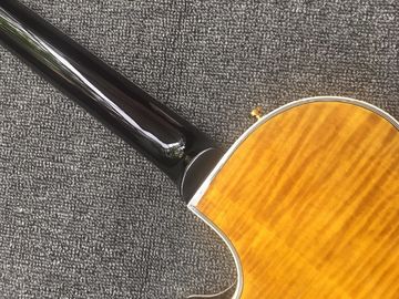 Custom Jazz Guitar,Electric Guitar, Vintage double bulging F hole supplier