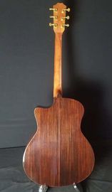 Wholesale factory custom 916CE 41-inch natural wood acoustic guitar with hardcase,ebony fingerboard,Can be customized supplier