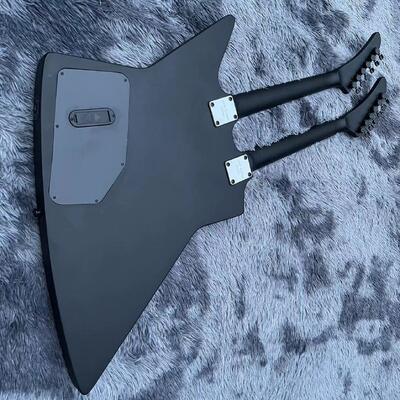 Custom Guitar Order, James Hetfield’s ESP MX250 Double Neck 6+6 Strings Electric Guitar in Matte Finishing supplier