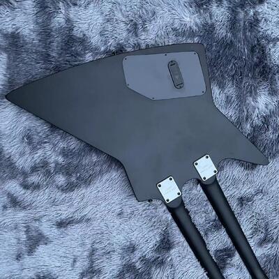 Custom Guitar Order, James Hetfield’s ESP MX250 Double Neck 6+6 Strings Electric Guitar in Matte Finishing supplier