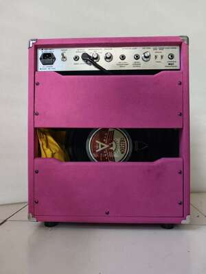 Custom Grand ODR Overdrive Reverb Handwired Amp Head 20watt with Suede Purple, Special Price supplier