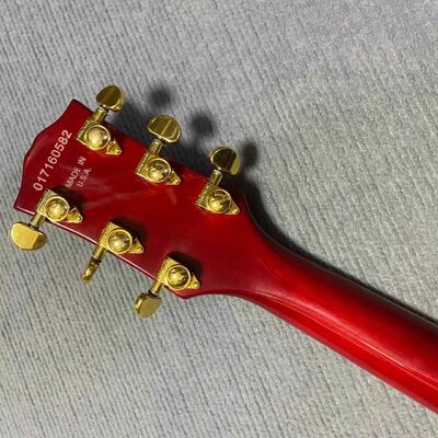 Custom Gibson ES-335 Style Semi-Hollow Jazz Electric Guitar with Bigsby supplier