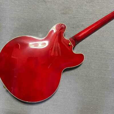 Custom Gibson ES-335 Style Semi-Hollow Jazz Electric Guitar with Bigsby supplier