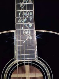Custom guitar factory Top Quality Solid Spruce Top Rosewood Back &amp; Sides Acoustic PS10E guitar supplier