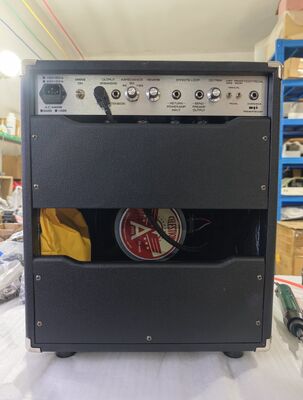 Custom Grand ODR Overdrive Reverb Handwired Amp Head 20watt with Suede Purple, Special Price supplier