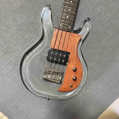 Custom Dan Armstrong 4 Strings Acrylic Electric Bass Maple Neck Rosewood Fretboard w/H supplier