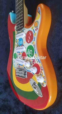 Custom Fender GUITAR Shop George Harrison Rocky Masterbuilt P.Waller Electric Guitar supplier