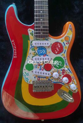 Custom Fender GUITAR Shop George Harrison Rocky Masterbuilt P.Waller Electric Guitar supplier