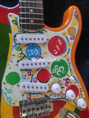 Custom Fender GUITAR Shop George Harrison Rocky Masterbuilt P.Waller Electric Guitar supplier