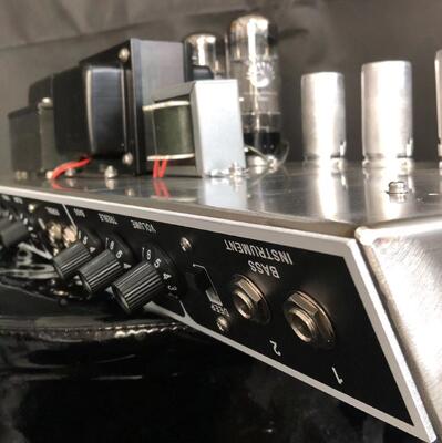 Black Panel Bassman 2-Channel 50-Watt Guitar Amp Head 1964 6L6*2, 12AX7*4 Tubes supplier