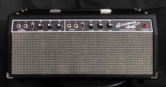 Black Panel Bassman 2-Channel 50-Watt Guitar Amp Head 1964 6L6*2, 12AX7*4 Tubes supplier