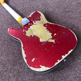 Classical TELE 6 Strings rosewood fingerboard Electric Guitar,telecaster gitaar relics supplier