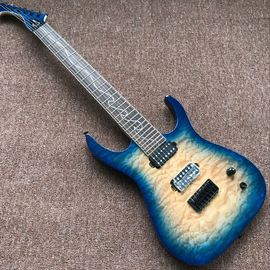 New Style.custom handwork 6 Strings blue Electric Guitar.Rosewood fingerboard guitarra.support customization gitaar supplier