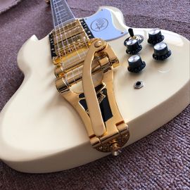 New style,China Custom SG Jazz electric guitar,Rosewood fingerboard,3 pickups,Gold hardware gitaar,vibrato system supplier