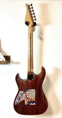 Custom Handpainted Electric Guitar Accept Guitar and Bass with OEM supplier