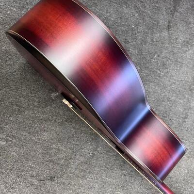 AAAAA solid koa top k24ce body SOLID KOA back side Taylor style acoustic guitar bone nut supplier