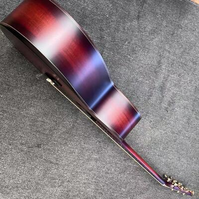AAAAA solid koa top k24ce body SOLID KOA back side Taylor style acoustic guitar bone nut supplier