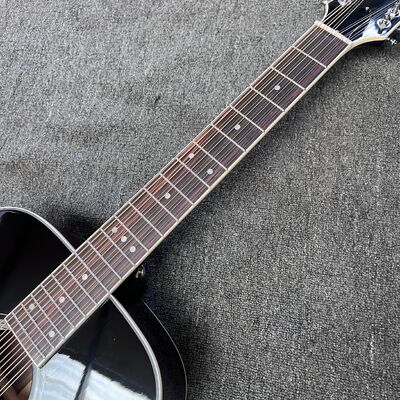 AAAAA 43 inch solid spruce top sj200 jumbo body maple back side acoustic guitar bone nut in cherry sunburst supplier