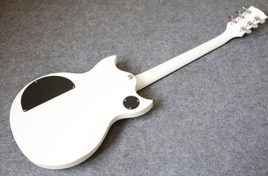 White Glossy Finish YMH SG Electric Guitars China Chrome Hardware supplier