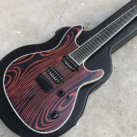 2019 Maple Top 7 Strings Electric Guitar,Abalone binding,Ebony fingerboard Neck through body Electric Guitar supplier