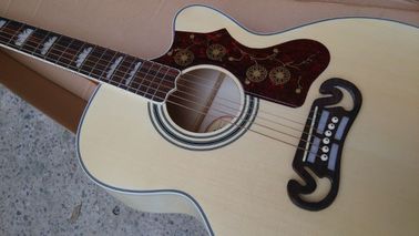 J200 single cut acoustic guitar SJ200N electric acoustic Guitar single cutaway Acoustic black hard shell supplier