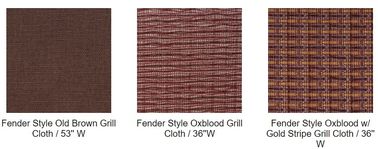 Cabinet Grill Cloth Tan/Brown Wheat with Black Accent tan grill cloth fabric DIY repair speaker supplier