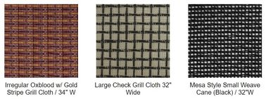 Cabinet Grill Cloth Tan/Brown Wheat with Black Accent tan grill cloth fabric DIY repair speaker supplier